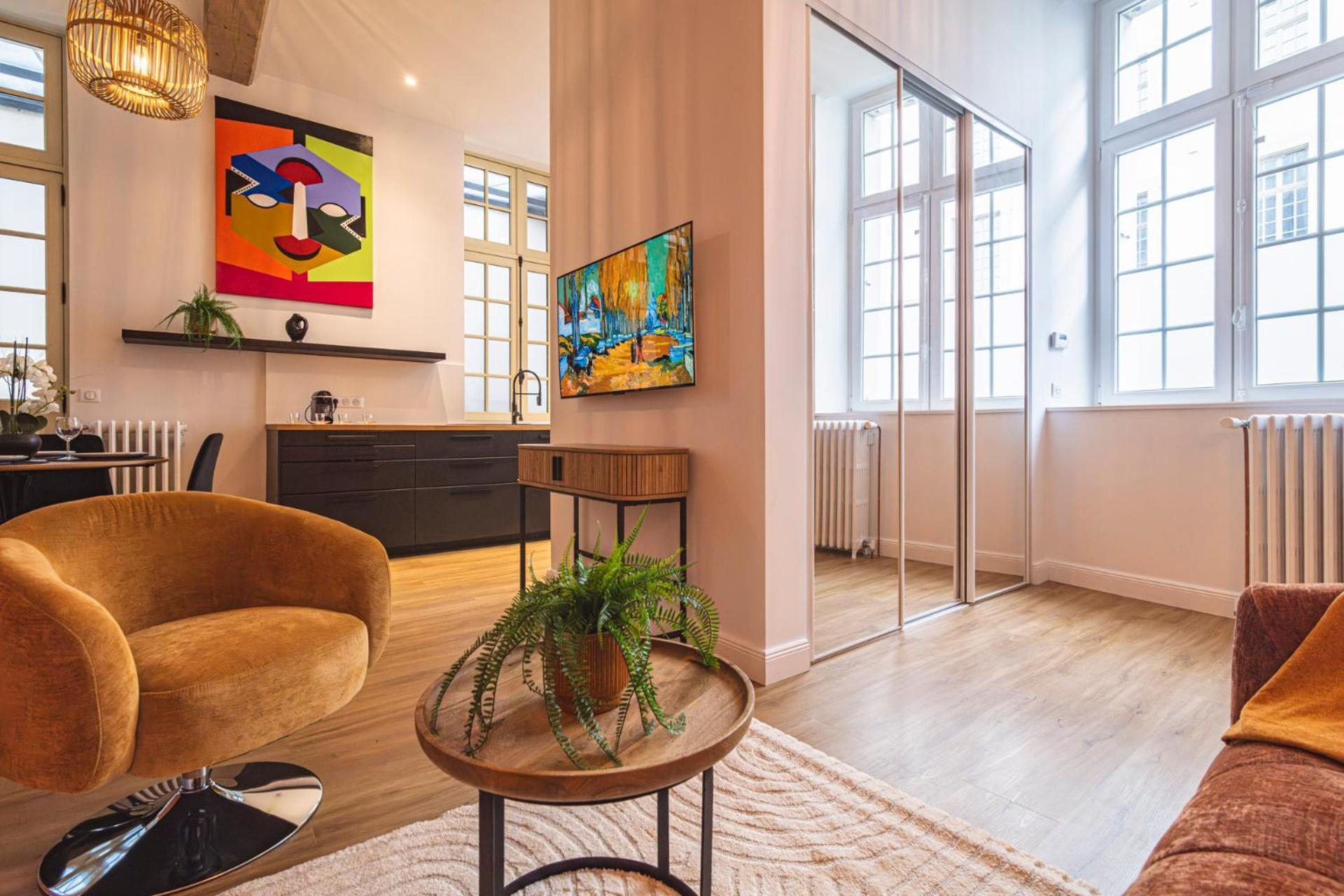 Mm Suites Loft Cathedrale Ρενς Εξωτερικό φωτογραφία