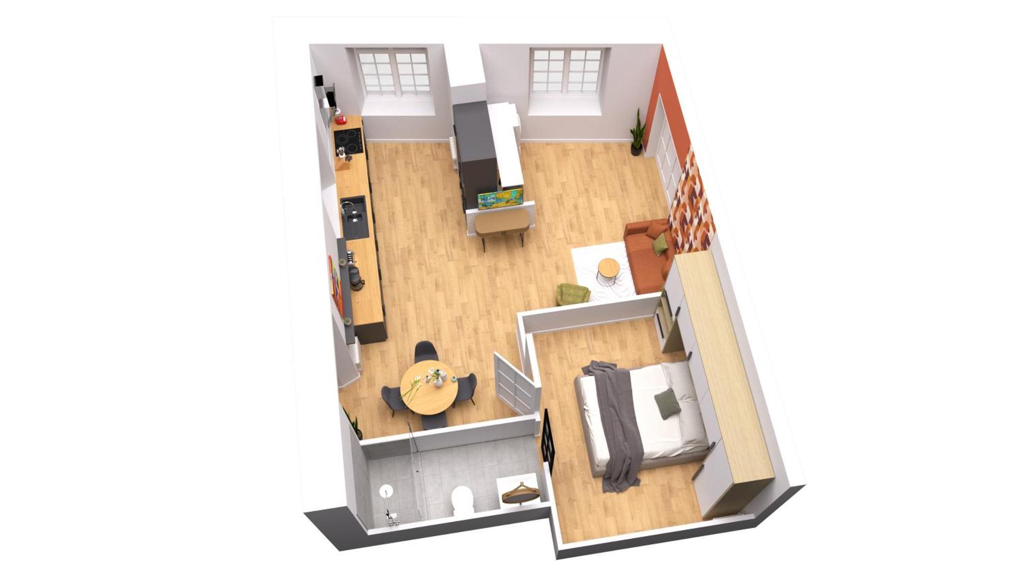 Mm Suites Loft Cathedrale Ρενς Δωμάτιο φωτογραφία